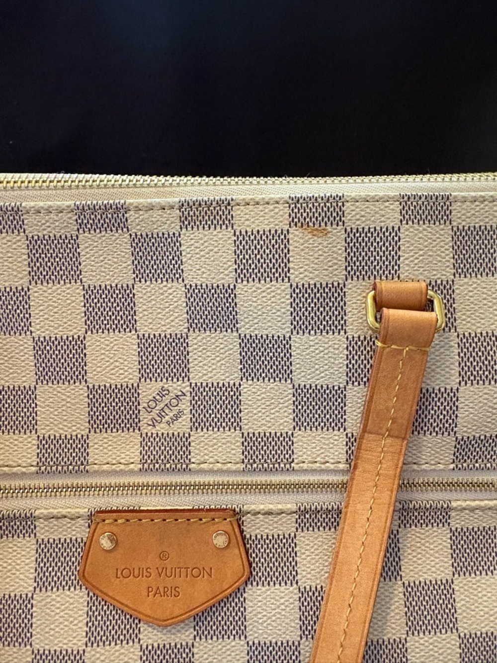 Louis Vuitton Iena MM Damier Azur Tote - Picture 11 of 15